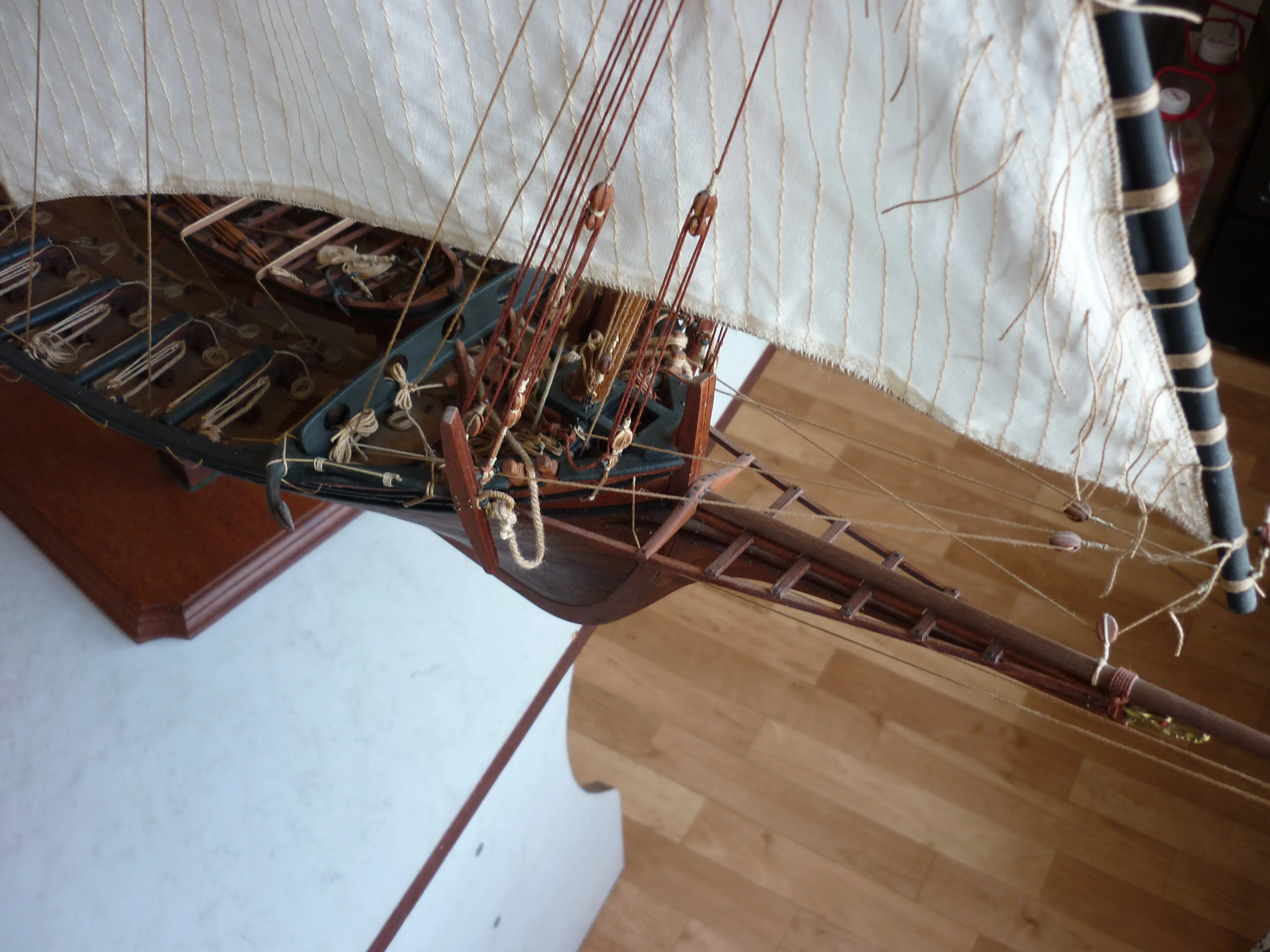 Модель корабля Шебека «Le Requin»  - Верфь на Столе