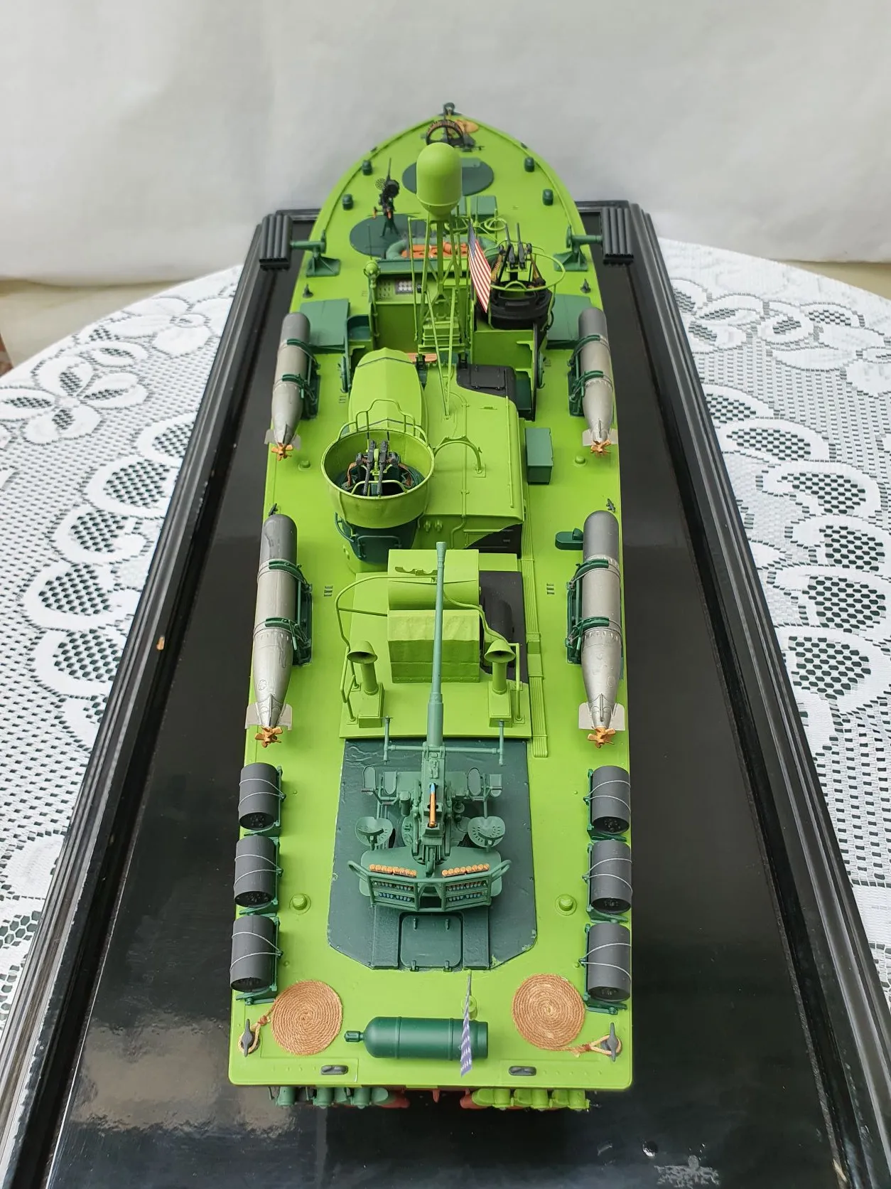 Модель корабля ELCO 80 TORPEDO BOAT PT-567  - Верфь на Столе