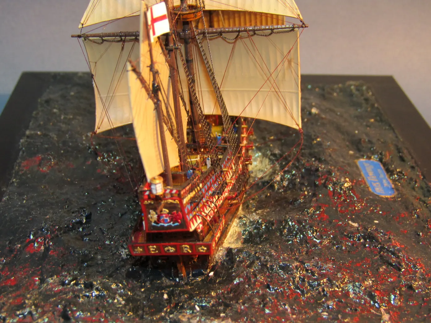 Модель корабля HMS “Revenge” 1577 - Верфь на Столе