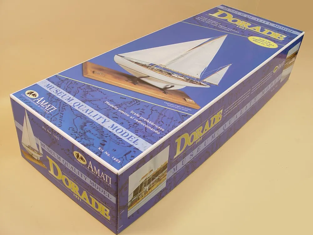 сборная модель яхты Dorade