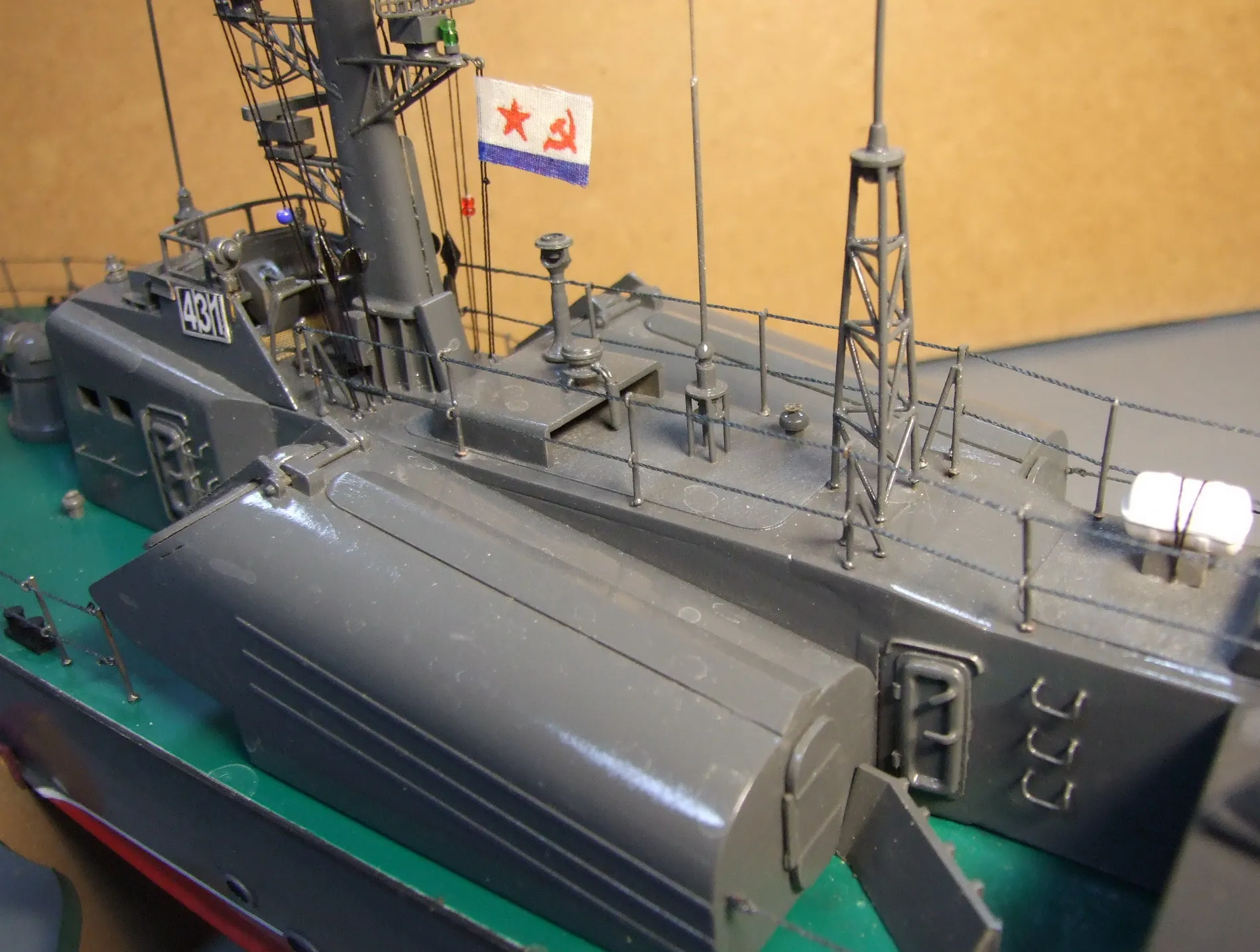 Модель корабля Ракетный катер проекта 205 «Оса» - Верфь на Столе