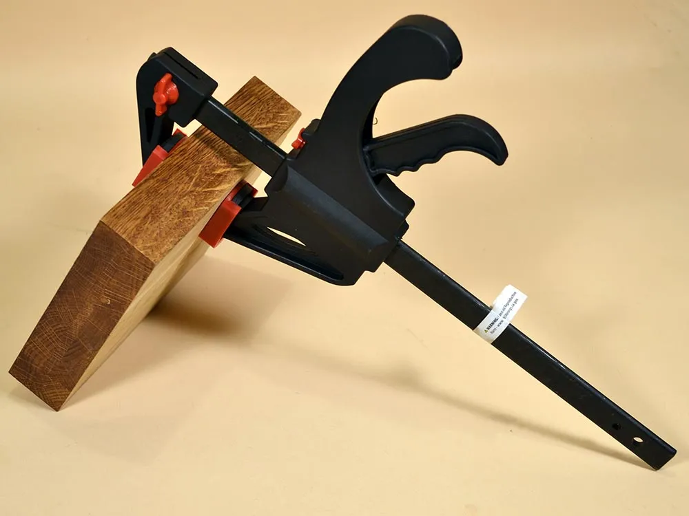 Мощная струбцина (F-зажим), "Мертвая хватка", 200 мм