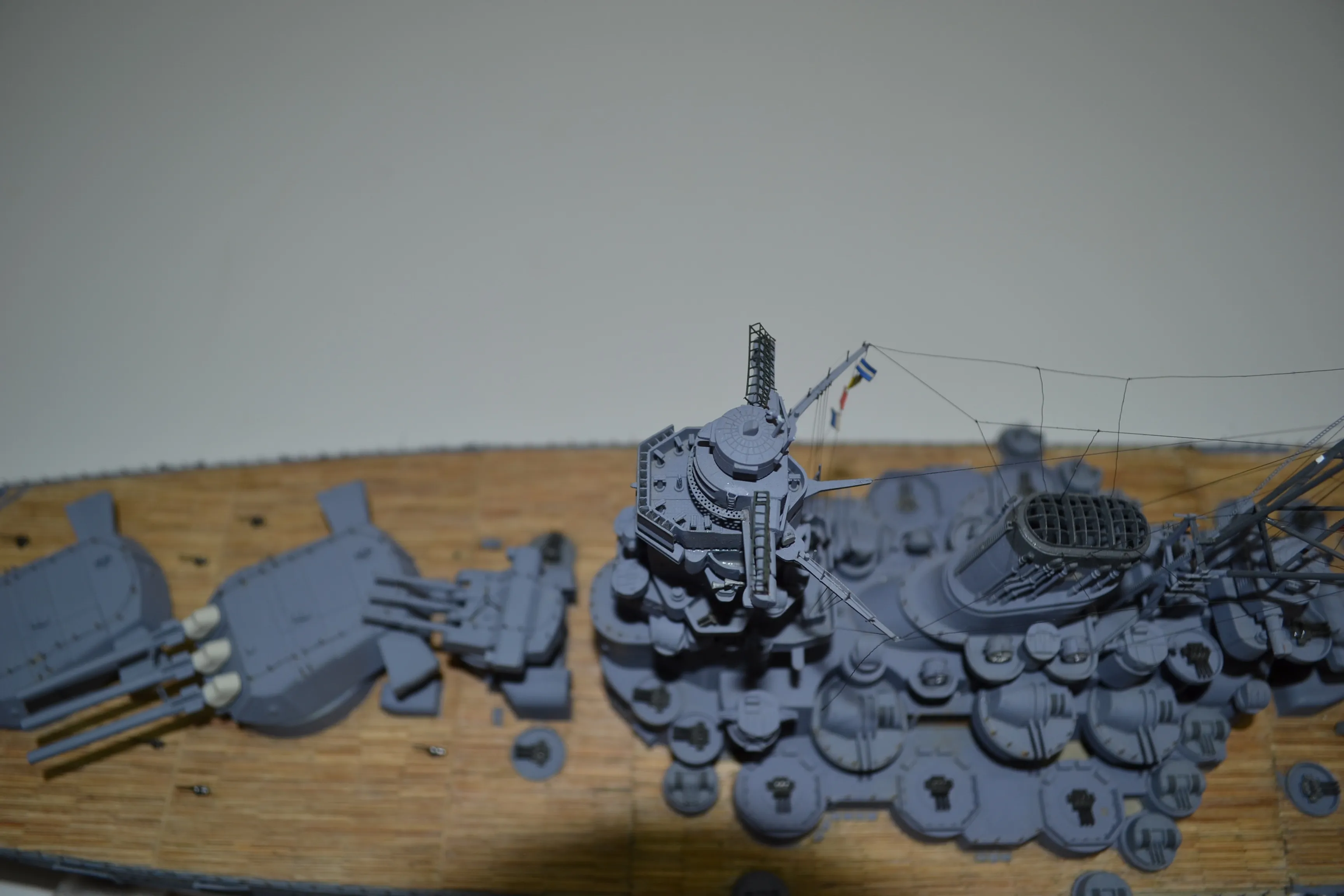 Модель корабля Линкор японского императорского флота «Мусаси» - Верфь на Столе