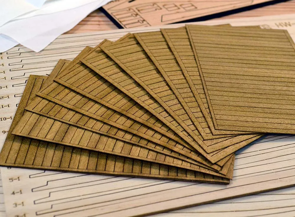 модель корабля для сборки Harvey