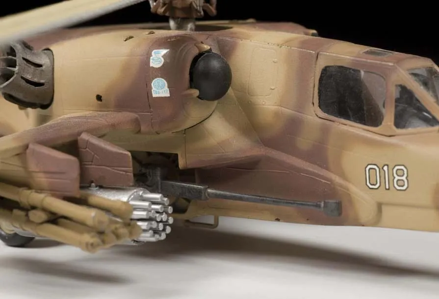 Российский ударный вертолет "Черная акула" (подарочный набор)