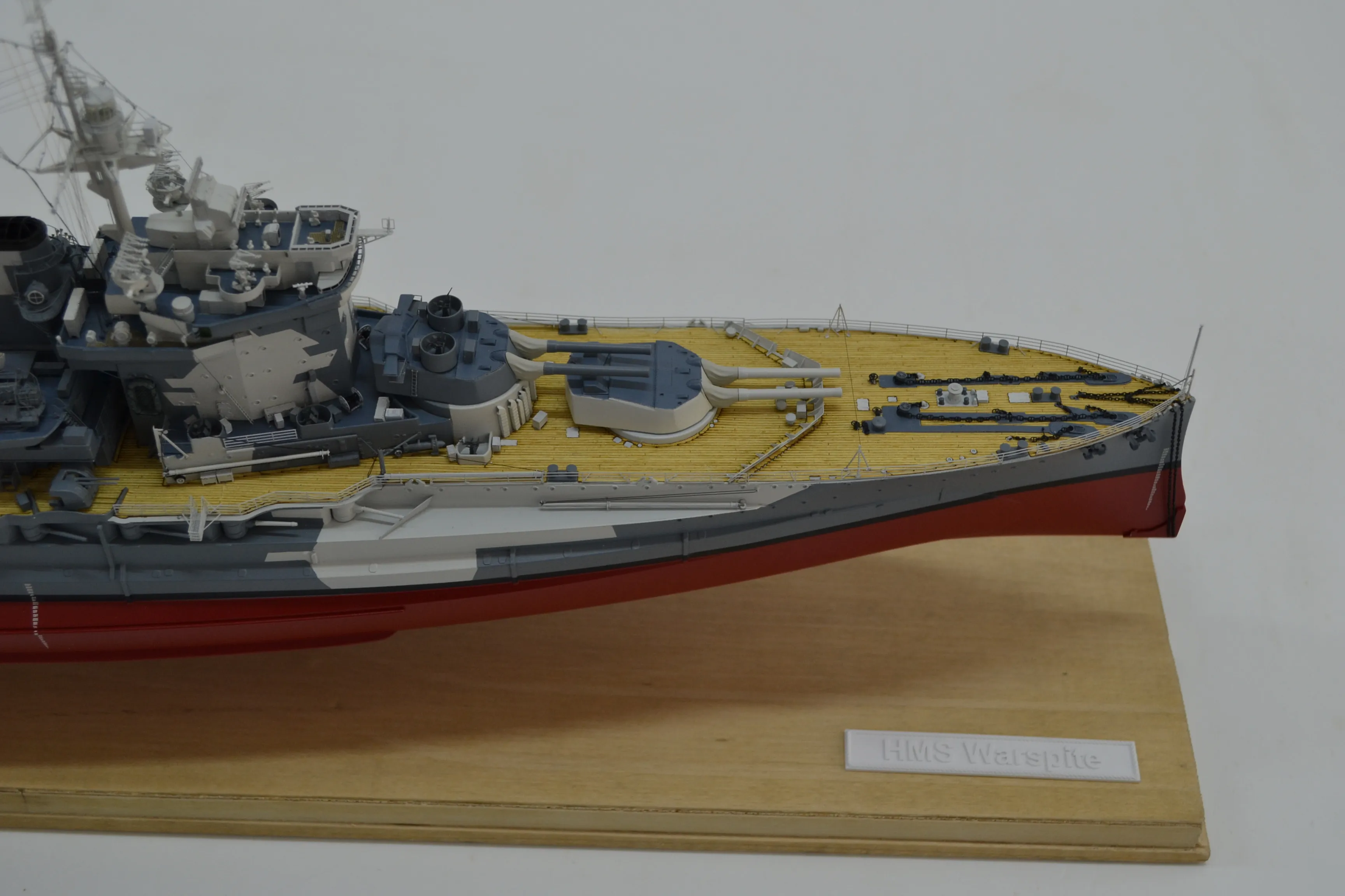 Модель корабля Линкор «Warspite» - Верфь на Столе