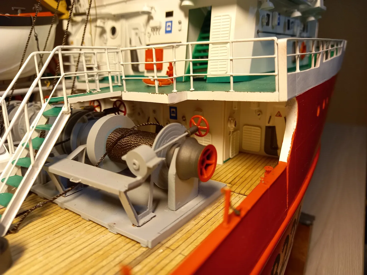 Модель корабля СТР 503 проект «Rutsava» тип. Альпинист - Верфь на Столе