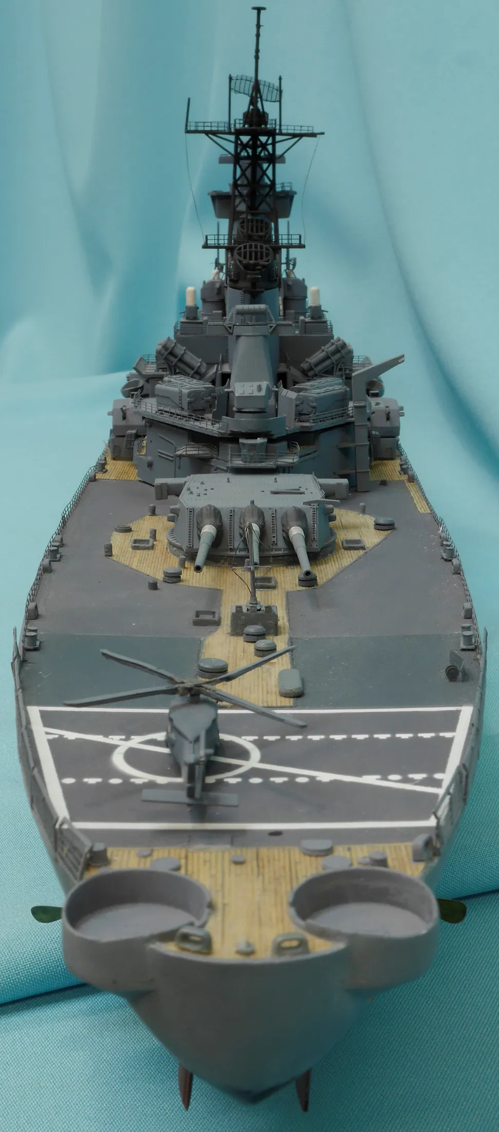 Модель корабля Линкор «Нью-Джерси» - Верфь на Столе