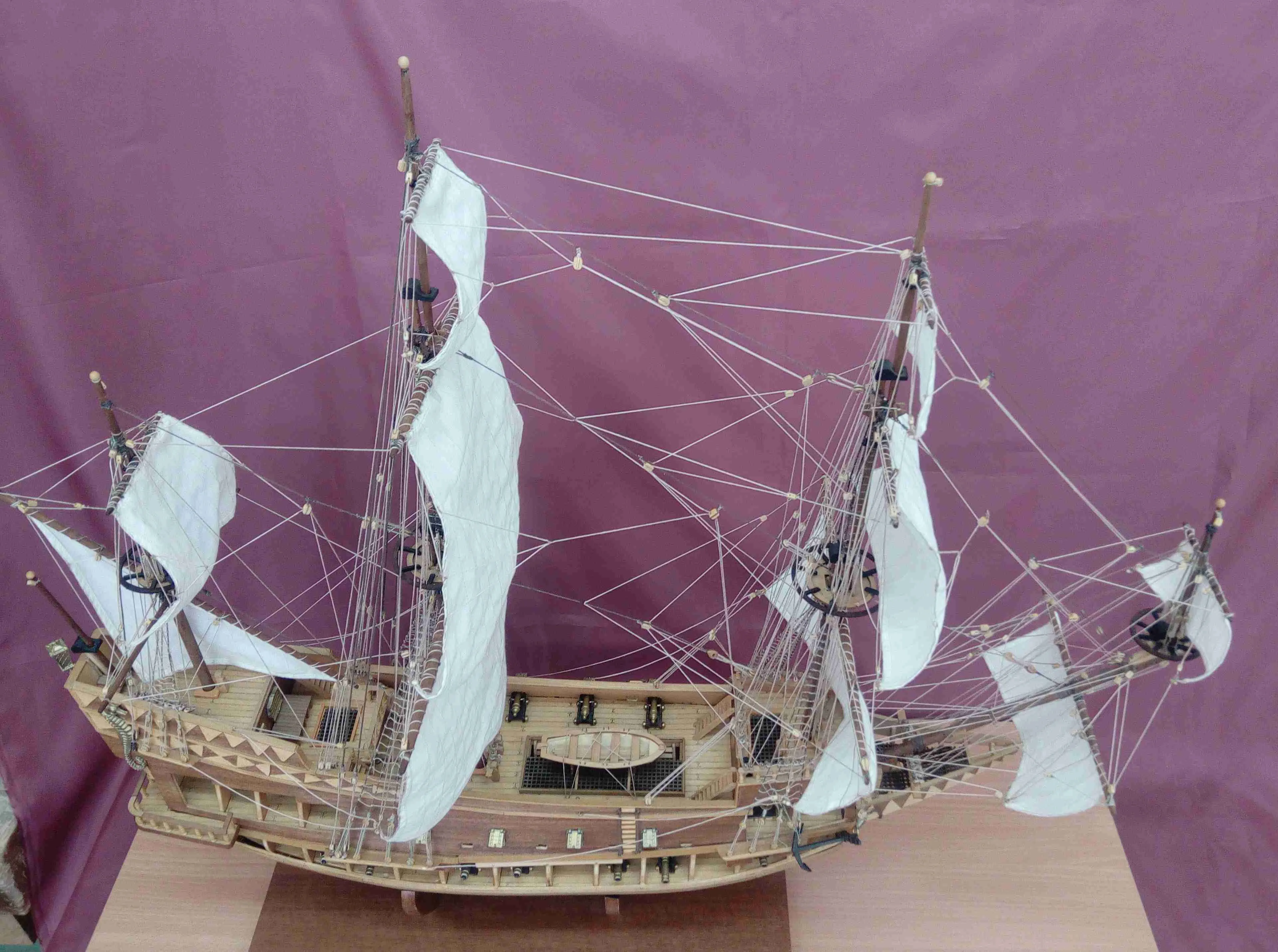 Модель корабля Галеон «Иоанн Креститель» (Джовани Батиста) - Верфь на Столе