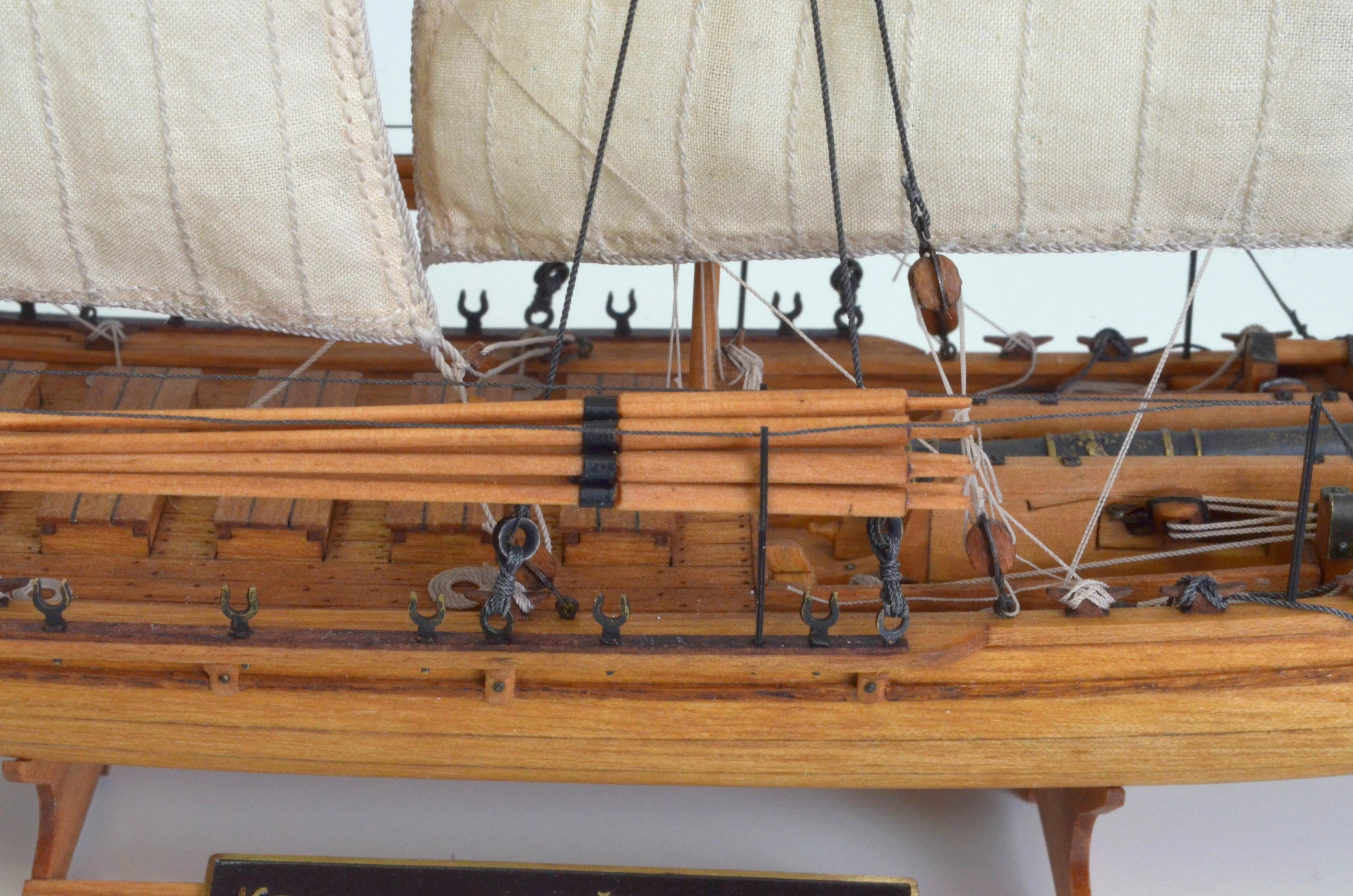 Модель корабля Канонерский Йол  - Верфь на Столе