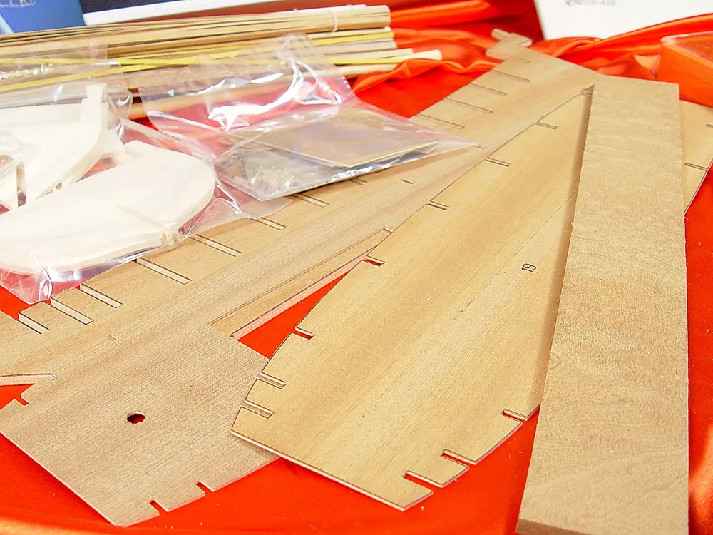 деревянная модель корабля Sirene