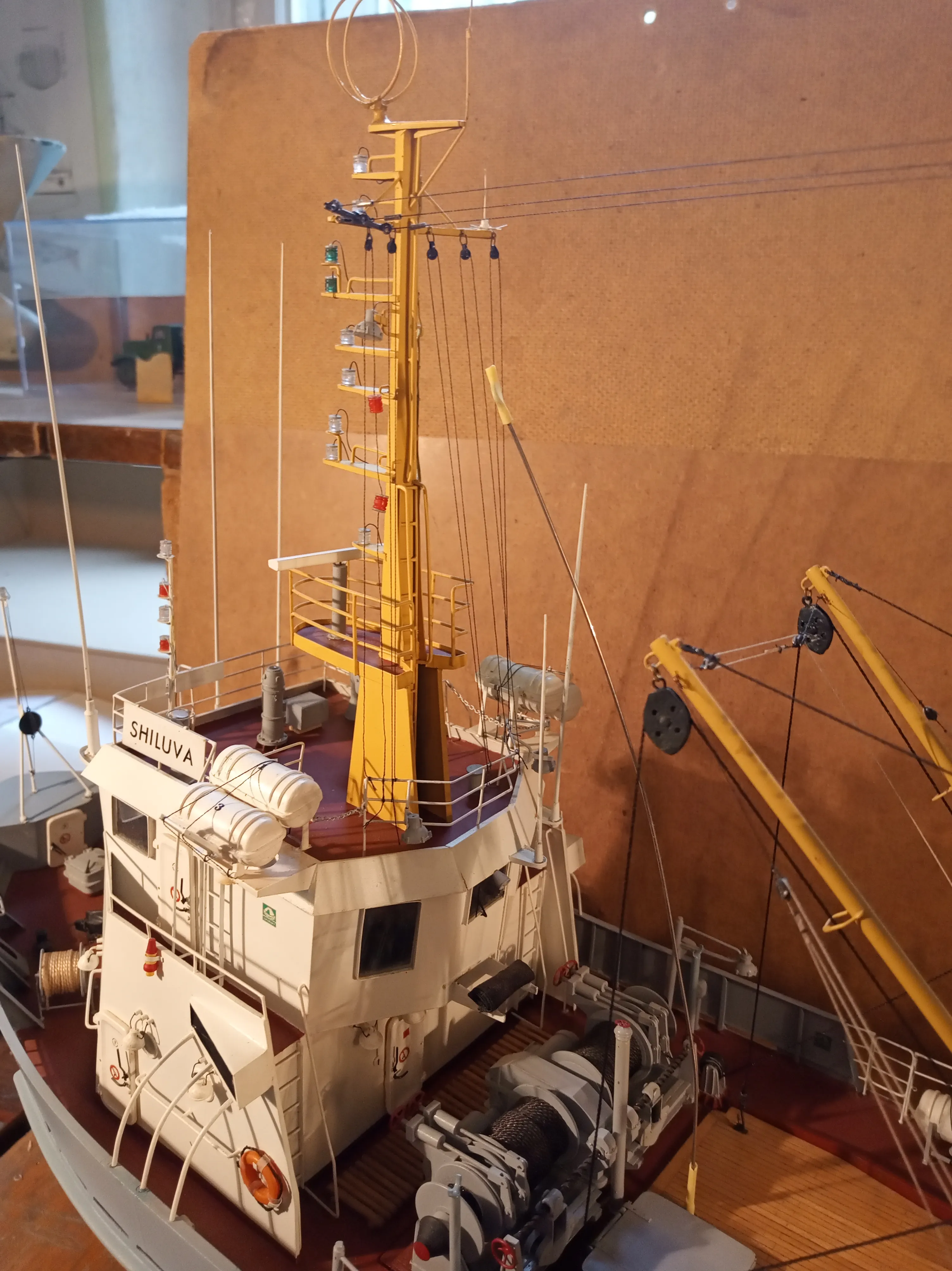 Модель корабля Рыболовный траулер "ШИЛУВА"  - Верфь на Столе