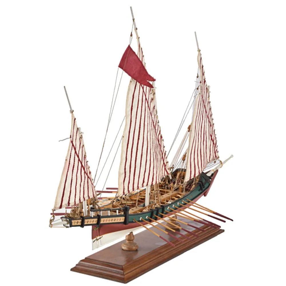 Эгейский галиот (Greek Galliot) + (Полный набор инструментов, клея и краски)