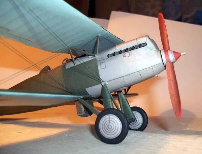 Модель из картона Истребитель И-3