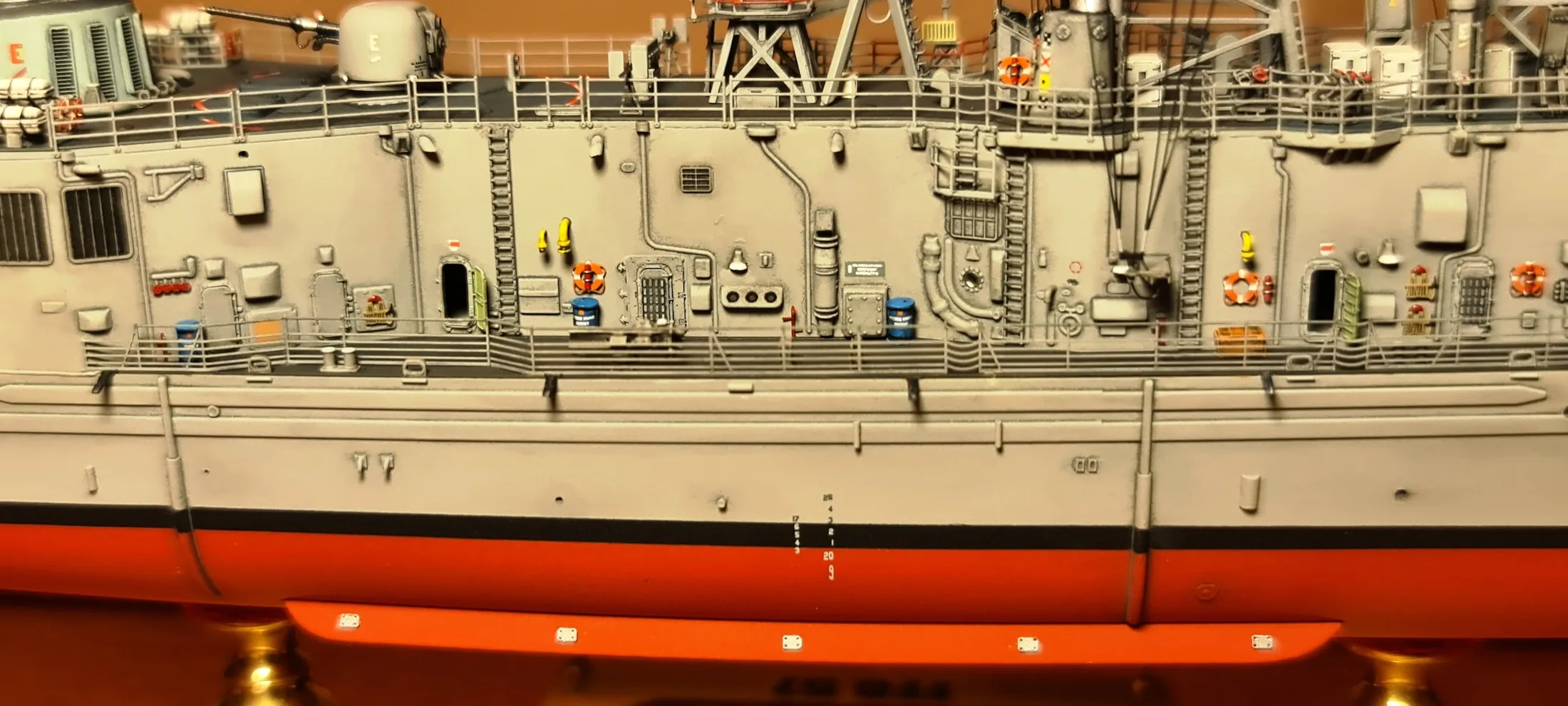 Модель корабля Фрегат Reuben James (FFG-57) - Верфь на Столе