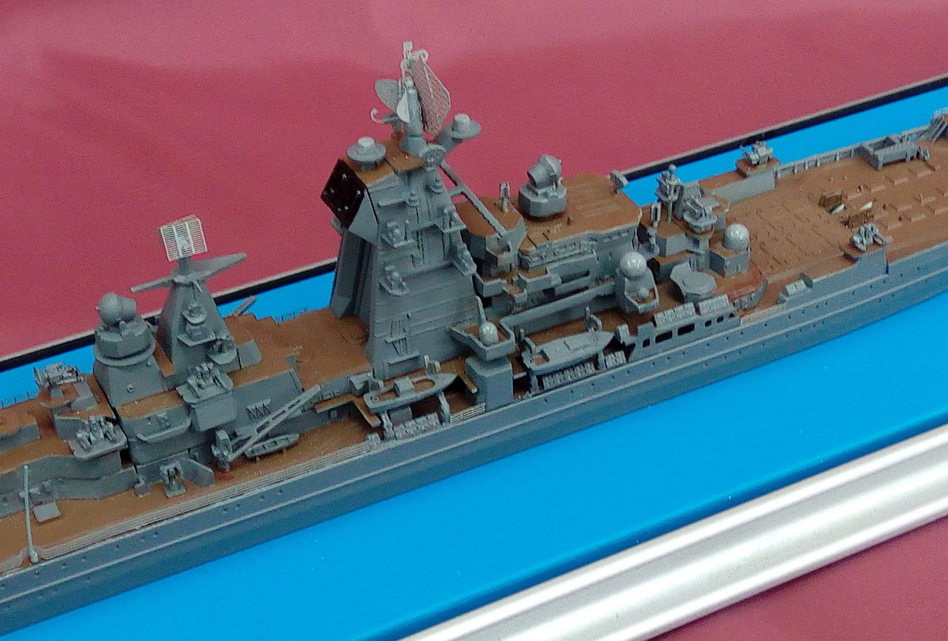 Модель корабля ТАРкр проекта 1144 «Адмирал Нахимов» - Верфь на Столе