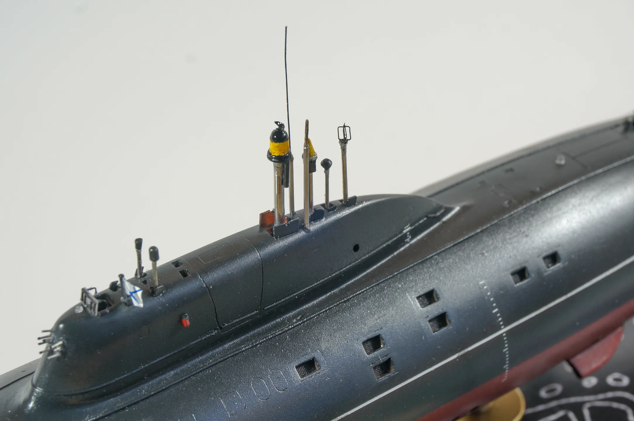 Модель корабля Подводня лодка К-335 «Гепард» - Верфь на Столе
