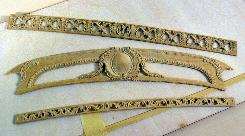 модель корабля для сборки Bonhomme Richard 1779 Премиум версия (самшит-груша)