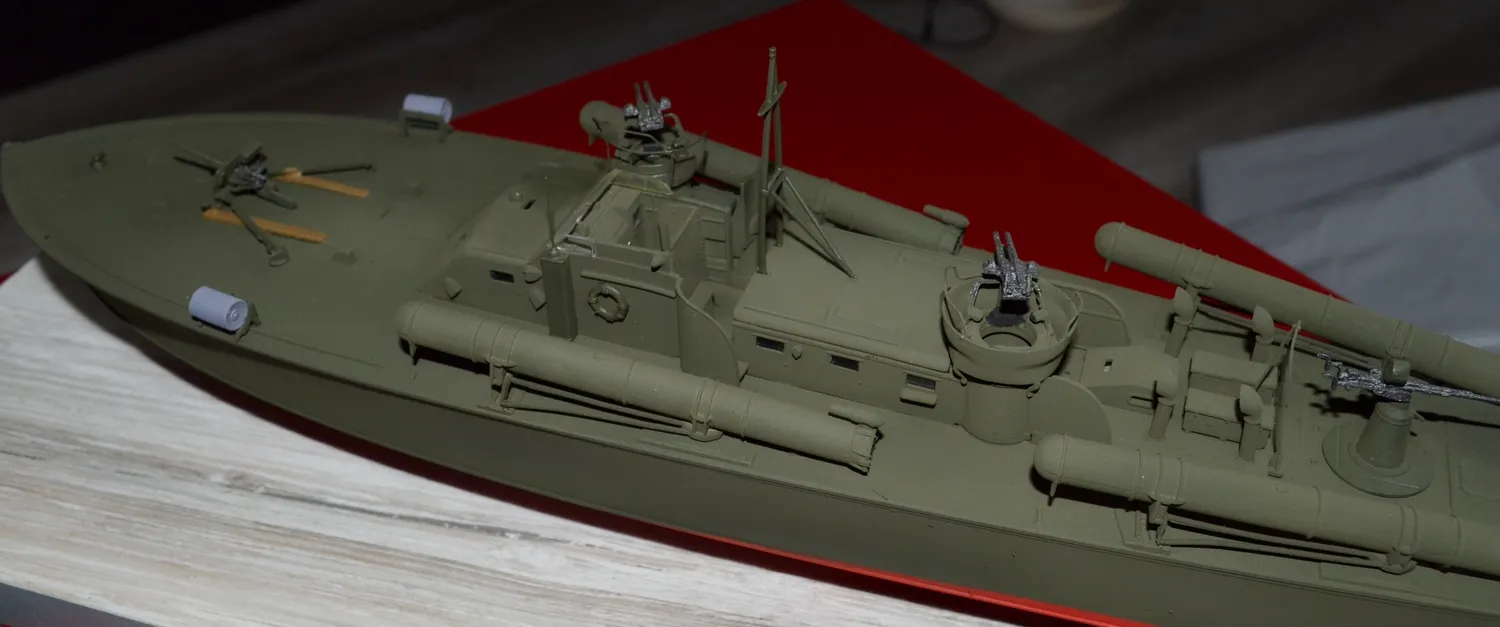 Модель корабля Торпедный катер "PT-109"   - Верфь на Столе