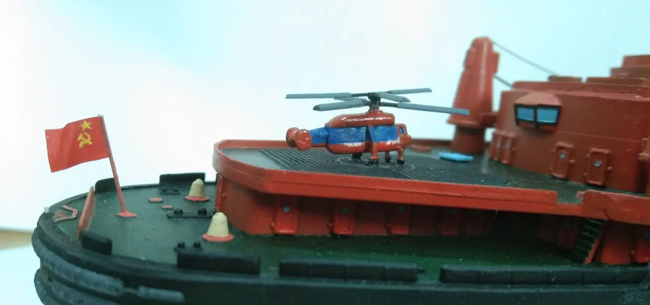 Модель корабля Ледокол «Арктика» 1972г. - Верфь на Столе