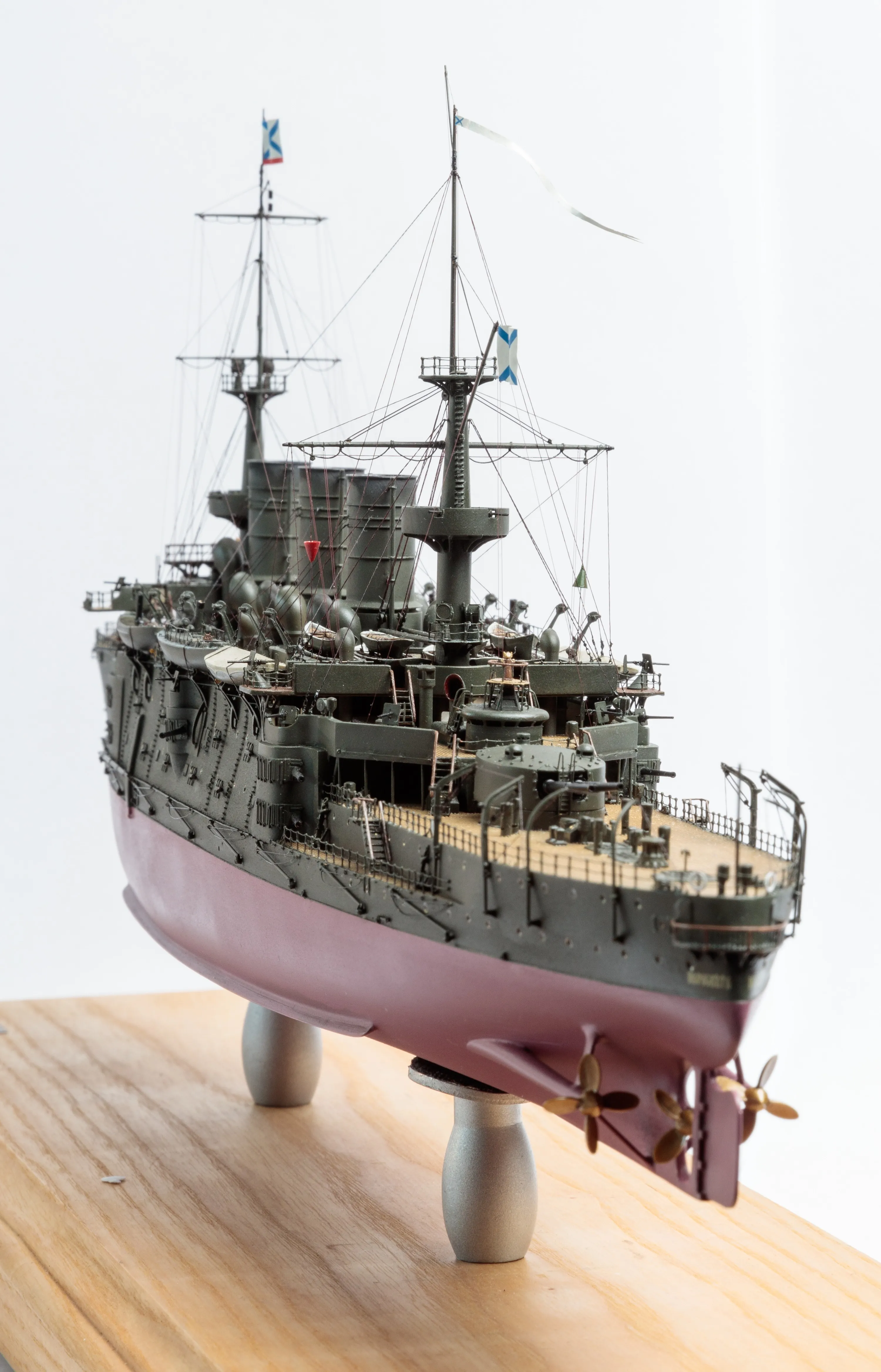 Модель корабля Эскадренный броненосец "Пересвет" - Верфь на Столе
