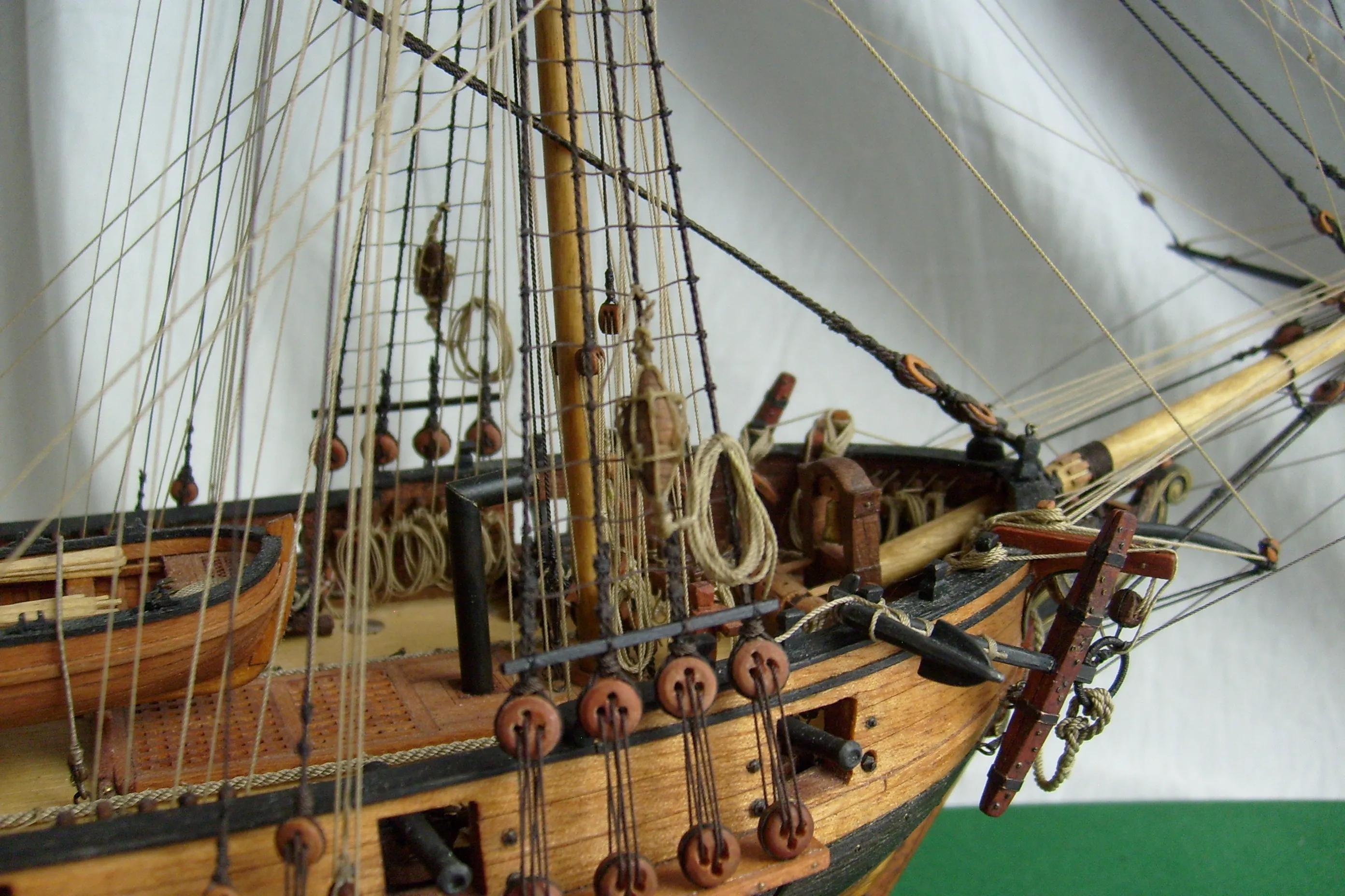 Модель корабля Бригантина "Феникс" - Верфь на Столе