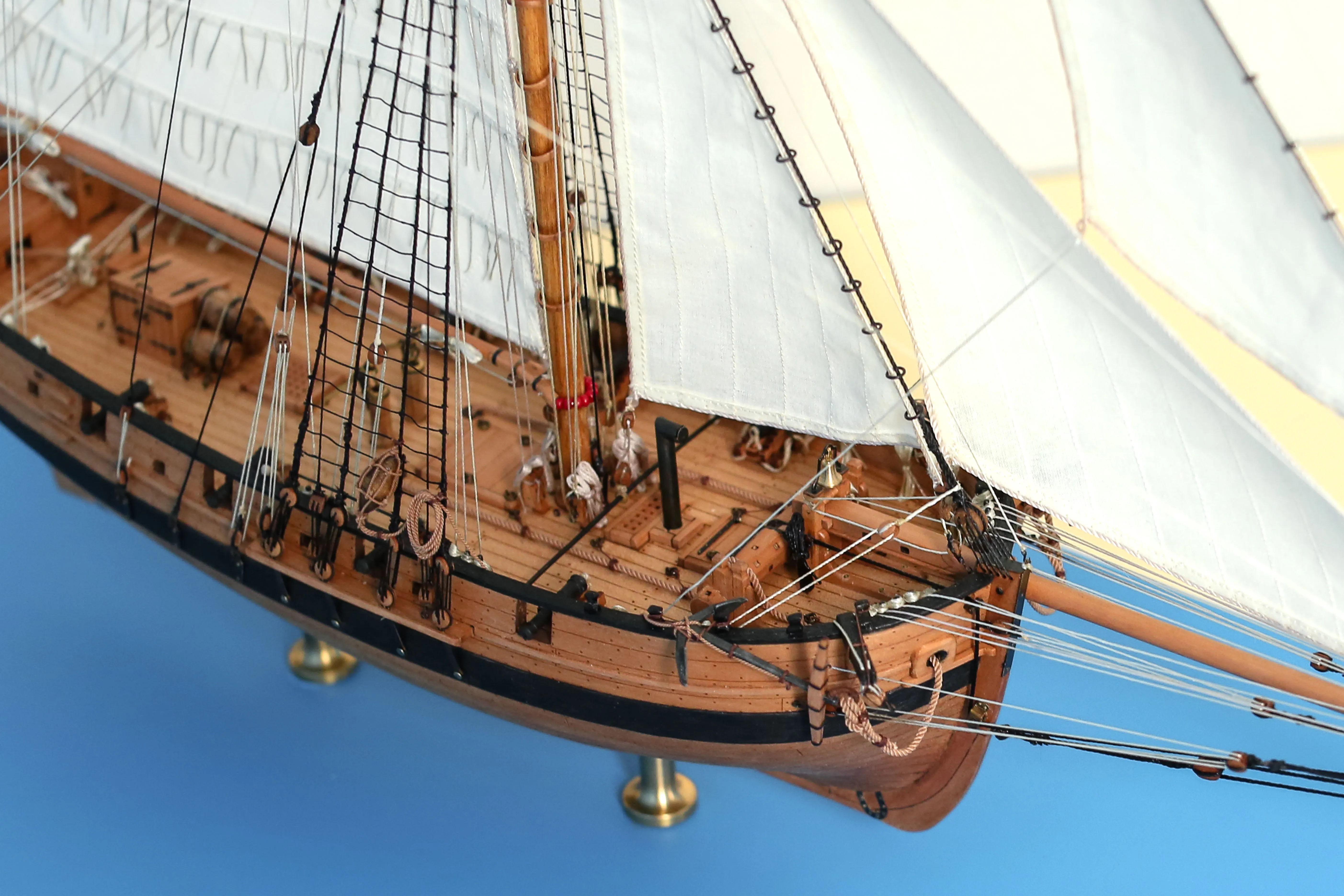 Модель корабля Тендер "Авось" - Верфь на Столе