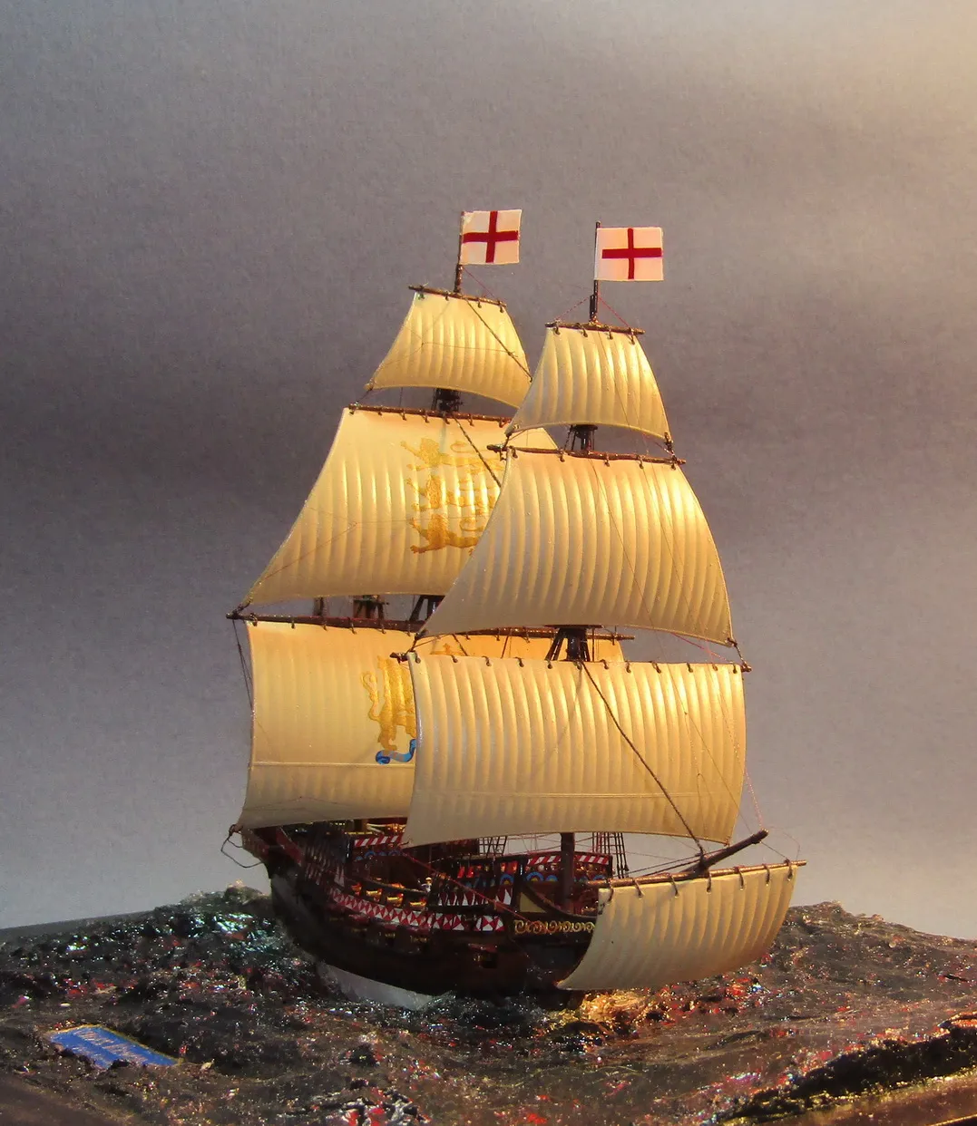 Модель корабля HMS “Revenge” 1577 - Верфь на Столе