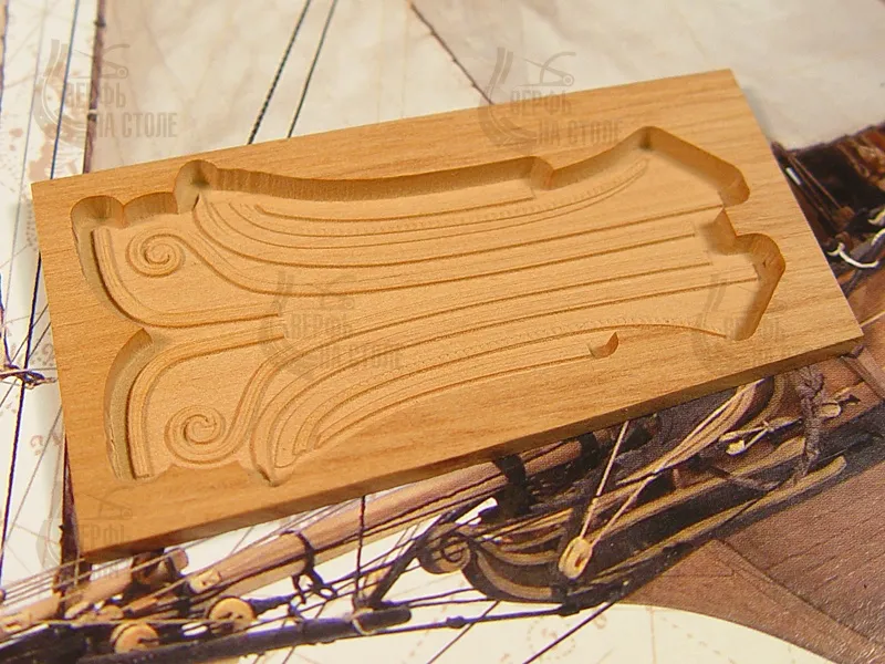 Бригантина Феникс улучшенная + (Премиум комплект декора и инструментов)