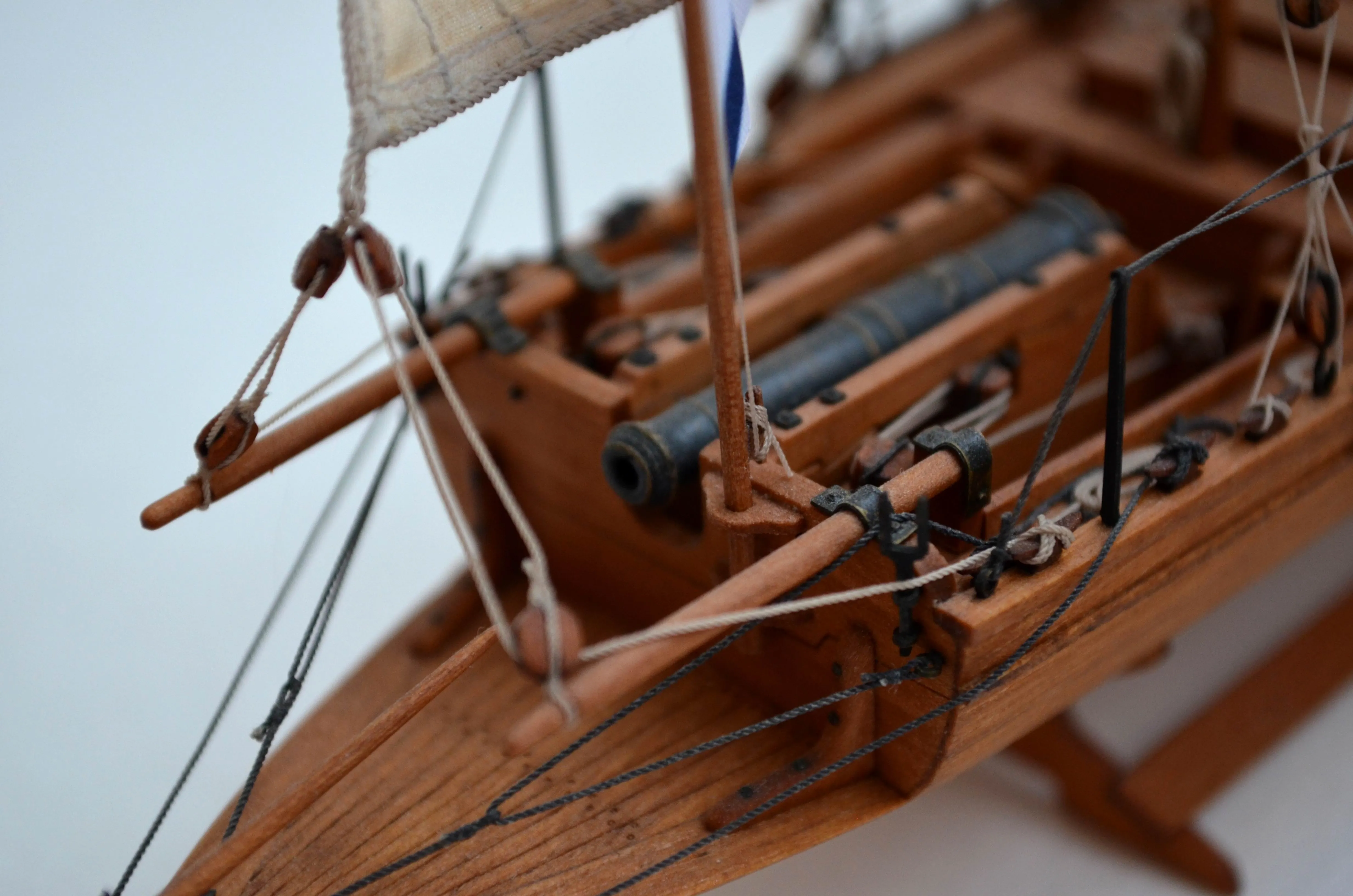 Модель корабля Канонерский Йол  - Верфь на Столе