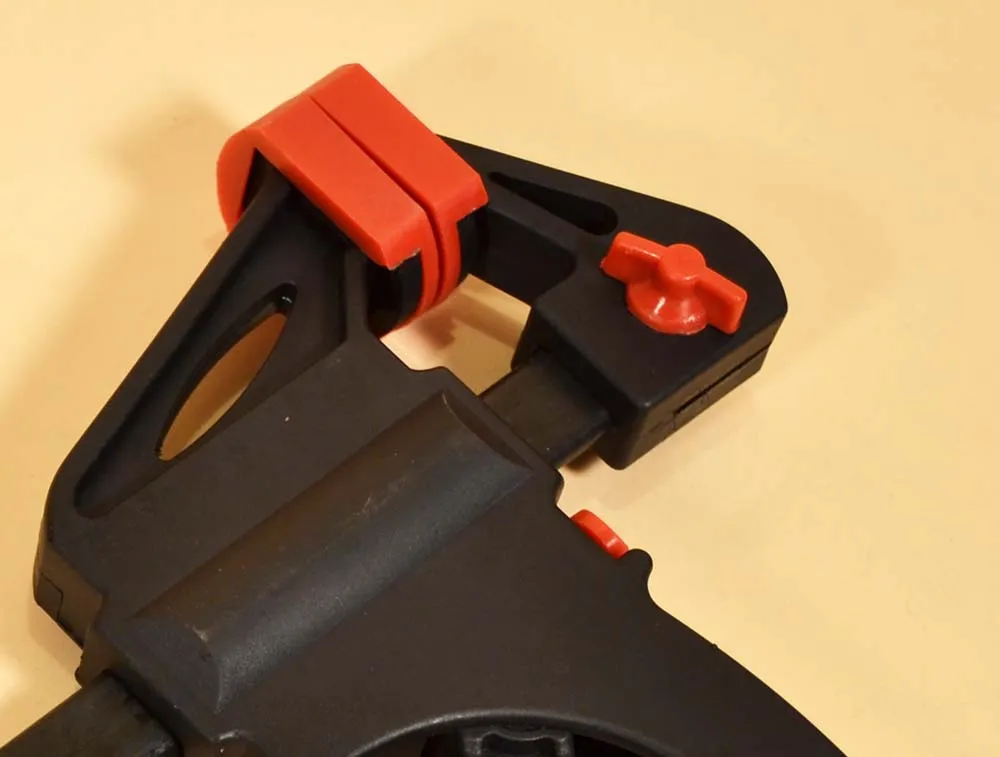 Мощная струбцина (F-зажим), "Мертвая хватка", 200 мм