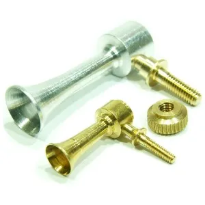 Сирена, 20х6 мм, латунь или алюминий