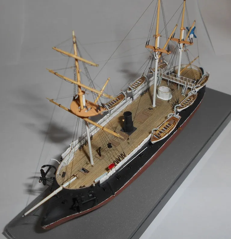 Модель корабля Паровая броненосная батарея «Первенецъ» - Верфь на Столе