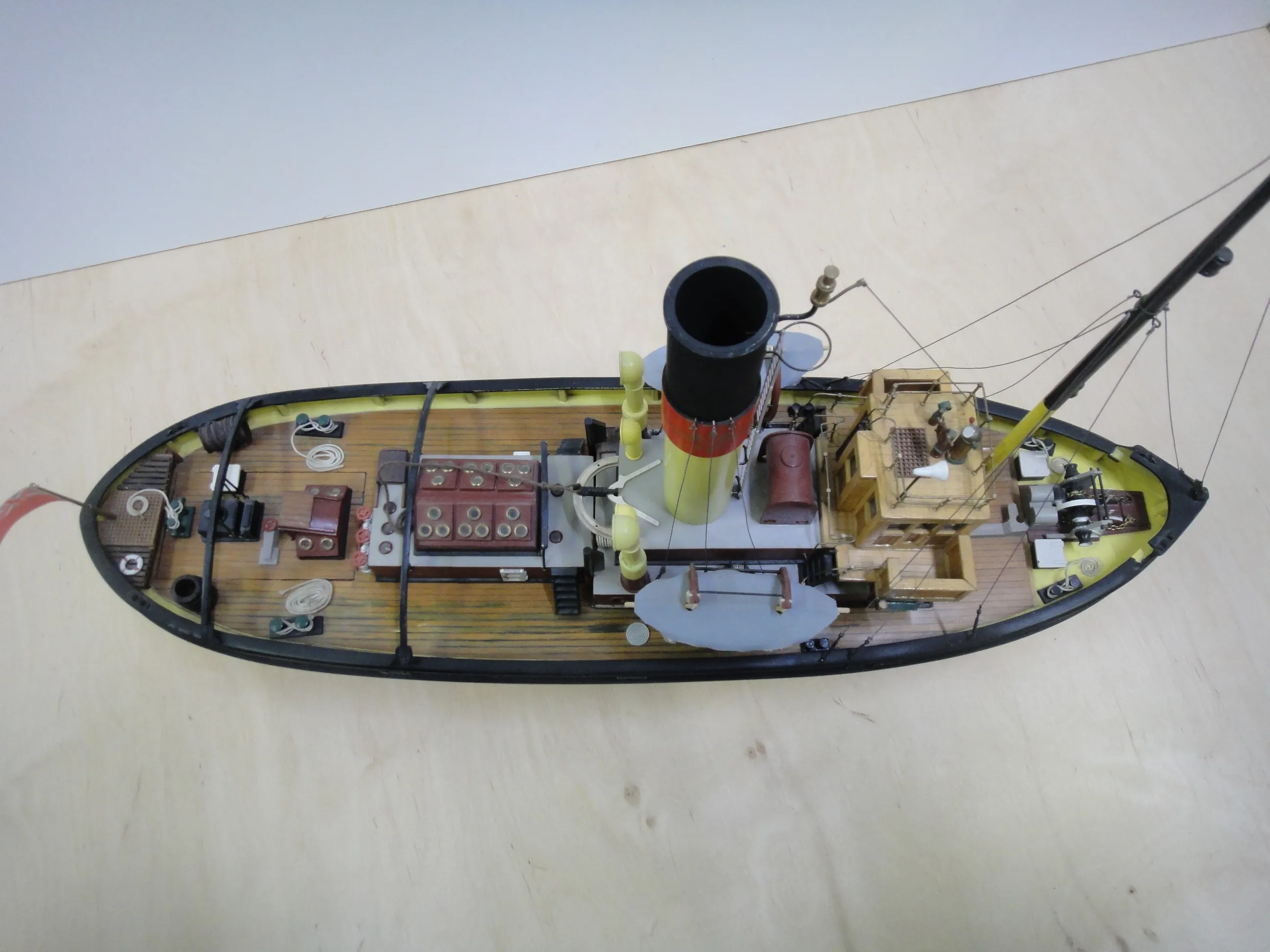 Модель корабля Буксир "St. Canute" - Верфь на Столе