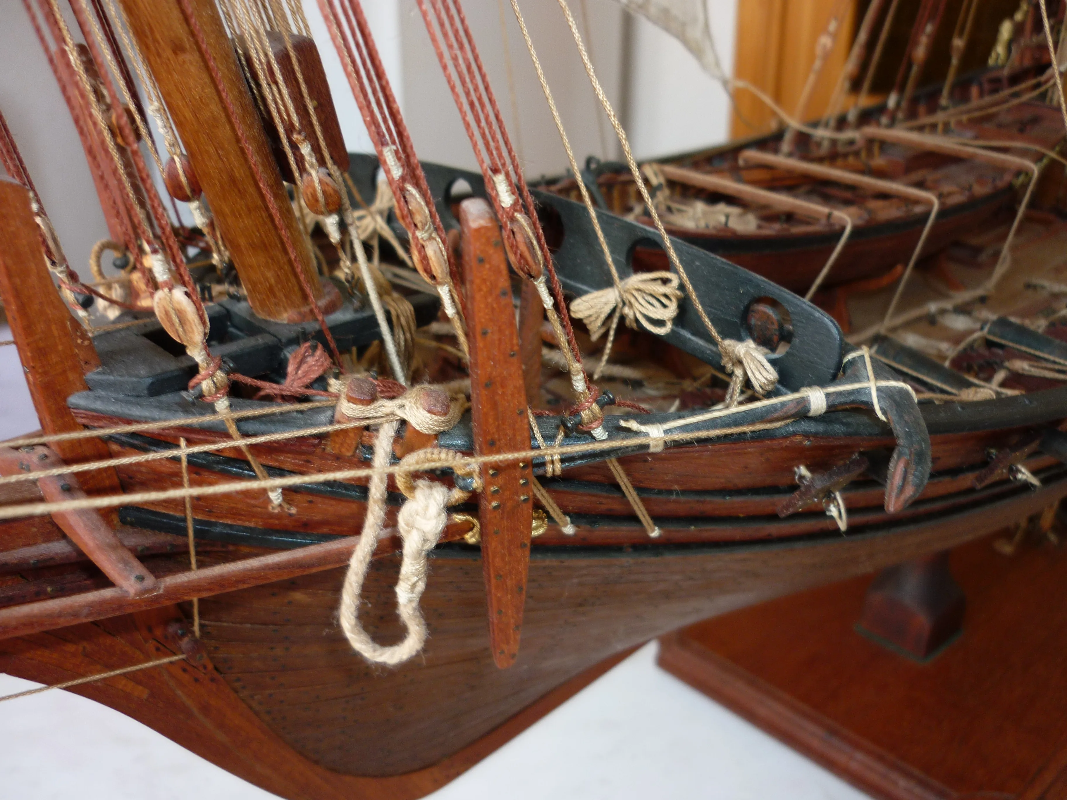 Модель корабля Шебека «Le Requin»  - Верфь на Столе