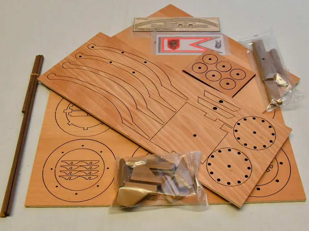 сборная модель пушки