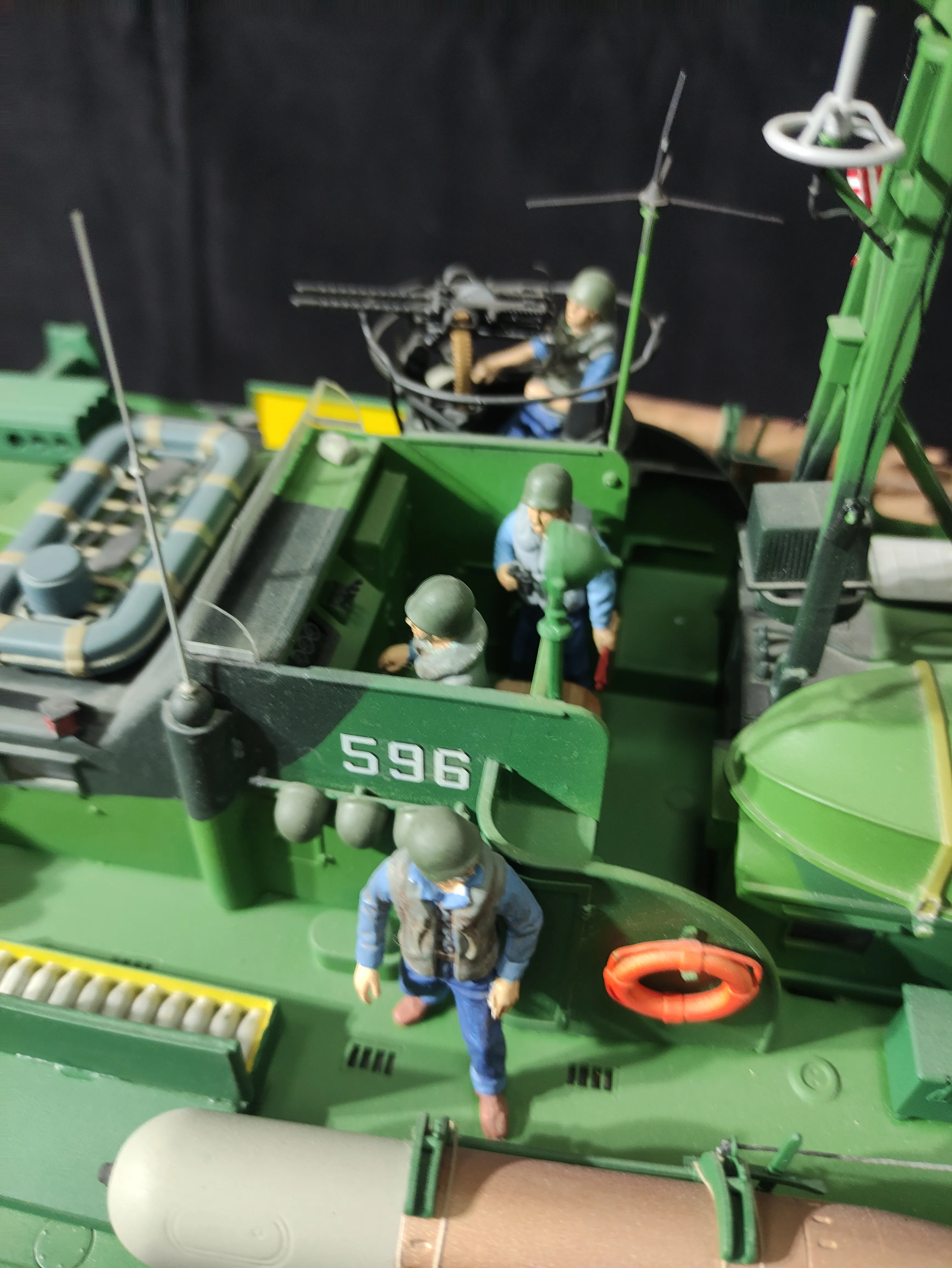 Модель корабля Elco 80' Torpedo Boat PT-596 - Верфь на Столе