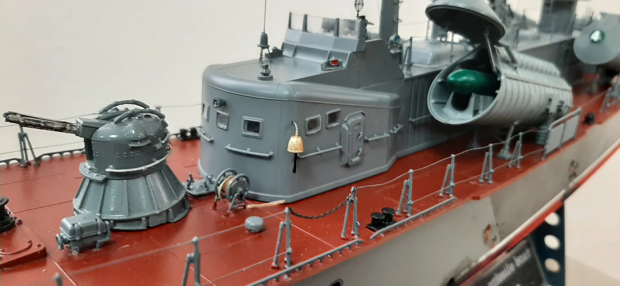 Модель корабля ракетного катера проекта 205 У «Москит» - Верфь на Столе