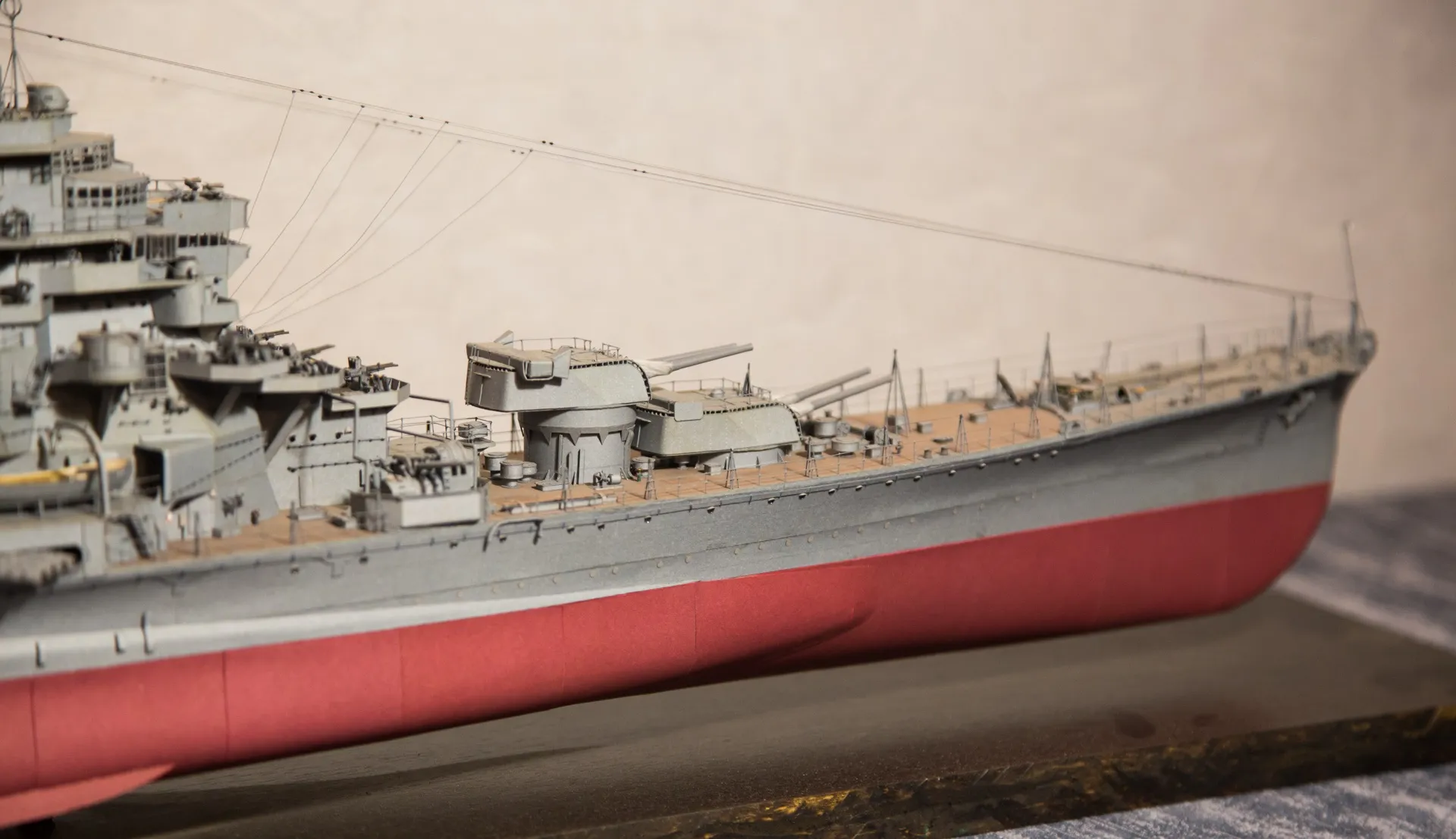 Модель корабля IJN MAYA  - Верфь на Столе