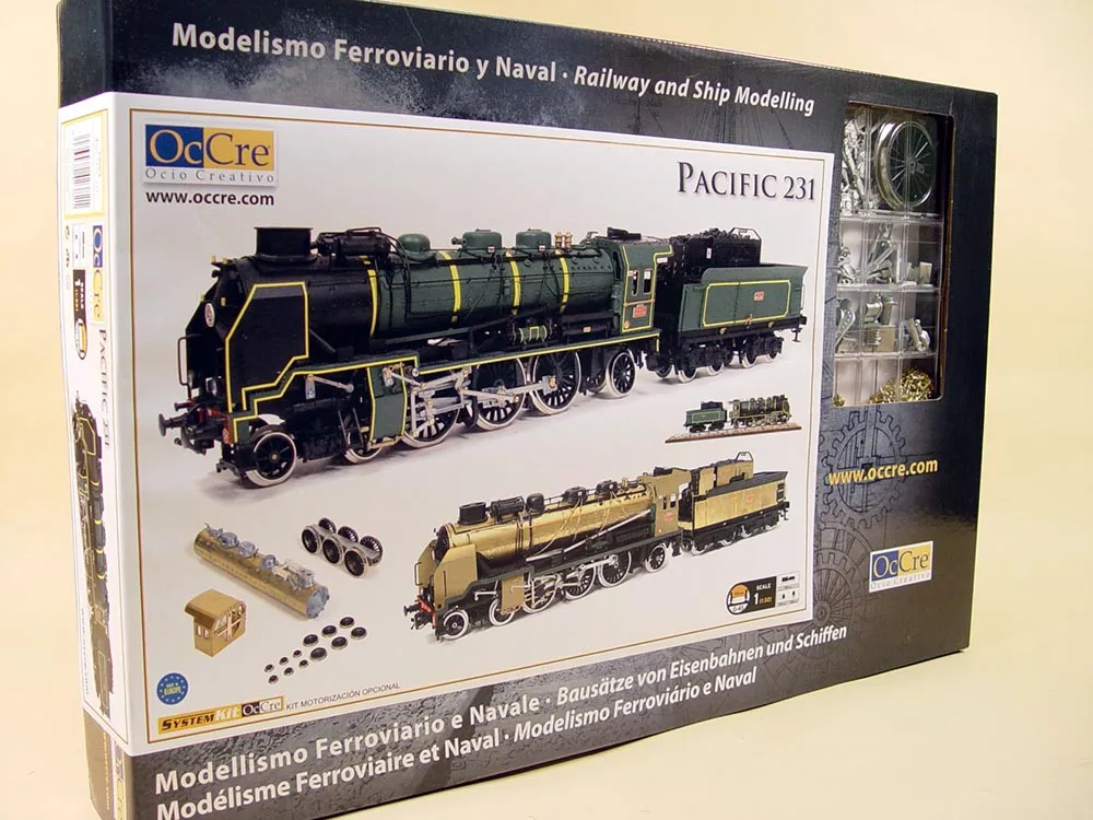 Модель паровоза PACIFIC 231 + (Стартовый набор инструментов)