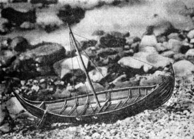 Модель небольшого кнорре из Скуллелева