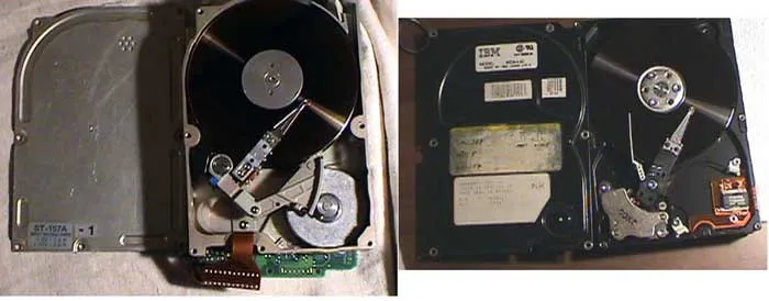 HDD в раскрытом виде