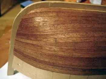 Artesania Latina Bremen Чистовая обшивка