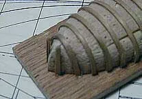 Первый шпангоут можно не делать, заменив его двумя кусочками рейки