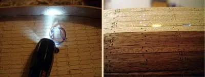 Artesania Latina Bremen Чистовая обшивка