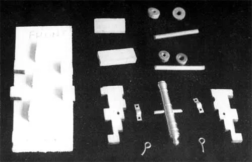 Опоры осей в кондукторе