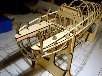 Носовая часть готового фюзеляжа