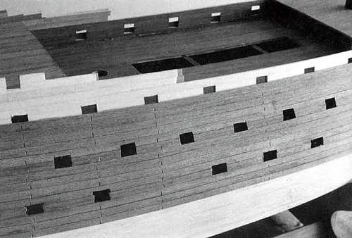 Начало второй обшивки