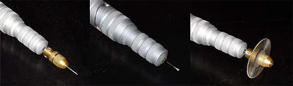 Наконечник с присоединенным инструментом