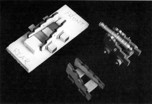 Законченная орудейная станина